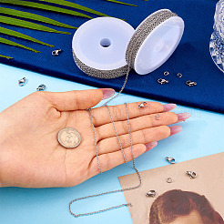 Kits de fabrication de bijoux en acier inoxydable 304 résistant au ternissement&nbsp;DIY-PJ0001-41A