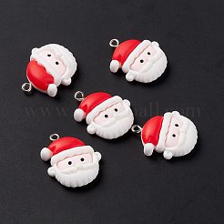 Colgantes de resina opaca con motivos navideños&nbsp;FIND-E025-11