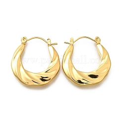 Orecchini a cerchio in acciaio inossidabile 304 per donna&nbsp;EJEW-L296-070G