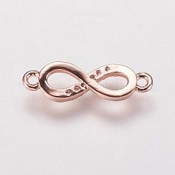 Links cubici zirconia in ottone &nbsp;KK-P134-57RG