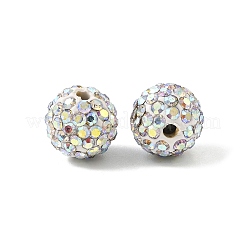 Polymer Ton Strass Perlen&nbsp;LS-RB-N006-18