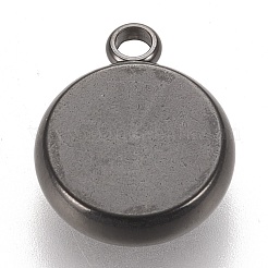 Cabochon pendenti in acciaio inossidabile 304&nbsp;STAS-K202-03C-B