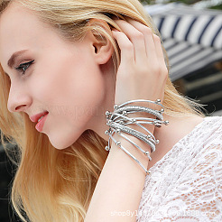 Bracelets multicouches en cuir PU&nbsp;WG13214-02