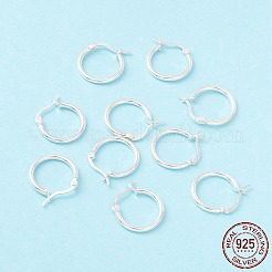 Orecchini con cerchio in argento sterling&nbsp;STER-P047-13B-S