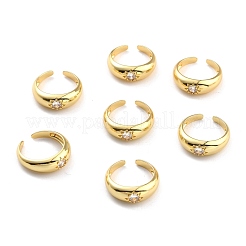 Klarer Solitärring mit Zirkonia&nbsp;RJEW-C018-23G