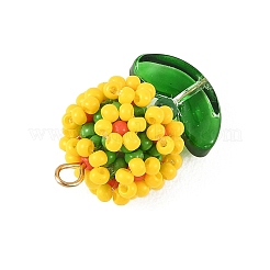 Pendentifs en perles de verre&nbsp;PALLOY-MZ01395-03