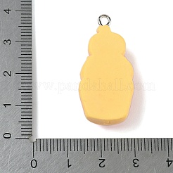 Anhänger aus undurchsichtigem Harz mit Halloween-Motiven&nbsp;RESI-Z040-01P-03