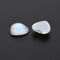 Durchscheinende Cabochons aus galvanisiertem Glas&nbsp;EGLA-T026-001