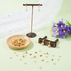 20pcs clous d'oreille en laiton&nbsp;KK-TA0008-99