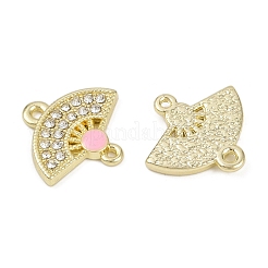 Breloques connecteurs en alliage de cristal et strass pour éventails&nbsp;FIND-M079-03G
