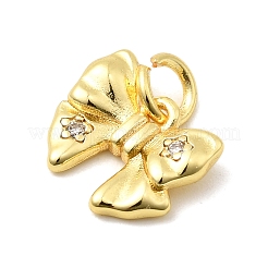 Adornos de latón micropavé de circonia cúbica&nbsp;KK-C139-11G