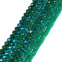 11 brins 11 styles galvanoplastie perles de verre brins&nbsp;EGLA-TA0003-01A