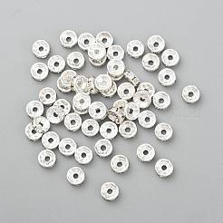 Kristall-Strass-Abstandshalterperlen aus Eisen der Güteklasse A&nbsp;RB-A010-8MM-S