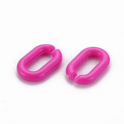 Opake Acryl Verknüpfung Ringe&nbsp;SACR-T357-01B