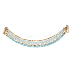 Mehrreihige Armbänder aus Glasperlen&nbsp;BJEW-JB13079