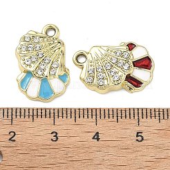 Colgantes de aleación de Diamante de imitación&nbsp;FIND-C087-11G