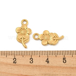 Placcatura ionica (ip) ciondoli in acciaio inossidabile 304&nbsp;STAS-N103-154G