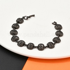 Halloween-Armbänder aus Messing für Frauen&nbsp;BJEW-B149-02B