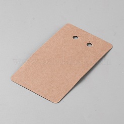 100 pz. portachiavi in carta kraft con espositore&nbsp;CDIS-WH0001-05A