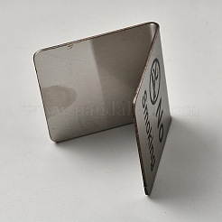 Señal de no fumar de acero inoxidable&nbsp;AJEW-WH0609-465