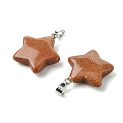 Synthetischen Goldstone-Anhänger&nbsp;GG-K002-10J