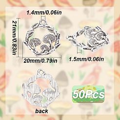 Pendente in lega stile tibetano&nbsp;FIND-SC0004-46