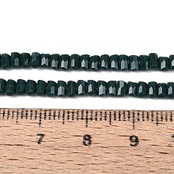 Abalorios opacas de vidrio hebras&nbsp;GLAA-Q107-01A-A06
