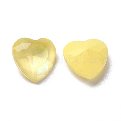 Cabochons en strass à dos pointu en verre facetté k5&nbsp;GLAA-H106-C01-M