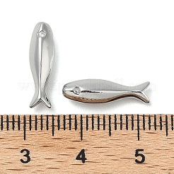Perline zirconi micro pave  in ottone&nbsp;KK-U045-15P