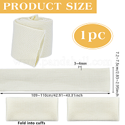 1 Stück Polycotton-Rippstoff für Bündchen&nbsp;OCOR-BC0007-83B