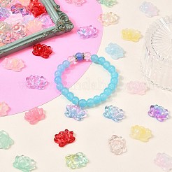 100 Stück Backfarbe Glas & Bunte Malerei Perlen Sets&nbsp;GLAA-CJ0002-68