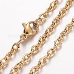 Collier en acier inoxydable 304 avec placage ionique (IP)&nbsp;X-MAK-K004-10G