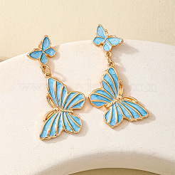 Esmalte de aleación colgante aretes&nbsp;FS-WGD8282-01