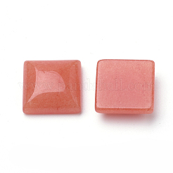 Natürliche weiße Jade Cabochons&nbsp;G-Q975-10x10-03