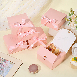 Faltbare Geschenkschachteln aus Papier mit Schleife&nbsp;CON-WH20001-11A-03