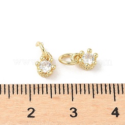 Ottone micro spianare fascino zirconi&nbsp;KK-C104-07G