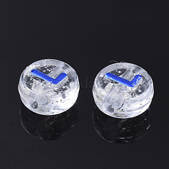 Placcatura perline acrilico trasparente&nbsp;X-MACR-T032-03