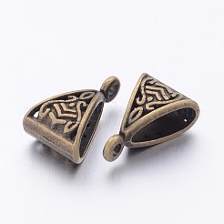 Staffe per tubi in lega in stile tibetano&nbsp;MLF10525Y-NF