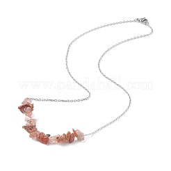 Set di gioielli con perline in agata rossa naturale&nbsp;SJEW-JS01231-04