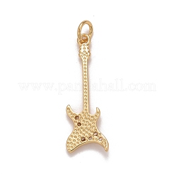 Pendentifs en laiton zircon cubique clair&nbsp;KK-M229-51G