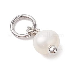 Natürliche Süßwasser-Zuchtperlen-Kartoffel-Charms&nbsp;PALLOY-JF04505-02