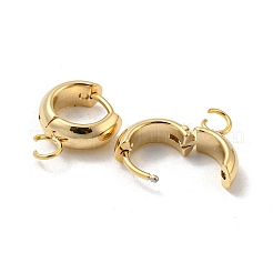 201 orecchini a cerchio huggie in acciaio inossidabile&nbsp;STAS-P283-01U-G
