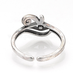 Verstellbare Manschetten Fingerringe aus Messing&nbsp;RJEW-R134-45AS