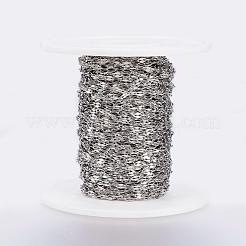 Chaînes de câbles en acier inoxydable 304 faites à la main et résistantes au ternissement&nbsp;CHS-H007-63P