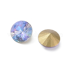 Spitze Rückseite u. Rückseite überzogene k9 Glasrhinestone Cabochons&nbsp;RGLA-J012-10mm-539LS