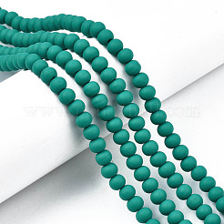 Chapelets de perle en pâte polymère manuel&nbsp;CLAY-N008-053-05