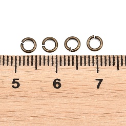 Messing Open Ringe springen&nbsp;KK-NH0012-01A-AB