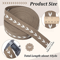 Polycotton-Jacquard-Pfeilband&nbsp;OCOR-WH0078-170E