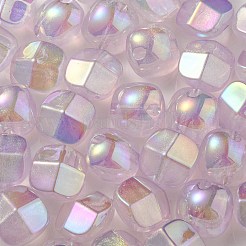 UV-beschichtete leuchtende transparente Acrylperlen&nbsp;OACR-P010-01D