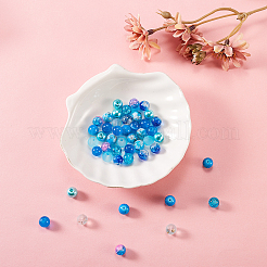 200 stücke 10 stile diy runde glasperlen-sets&nbsp;DIY-CJ0001-96